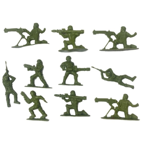 Corp Army Elite Small Plastic Army Men Lot of 23 - Picture 6 of 8